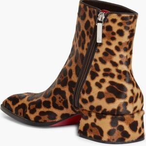 Louboutin Cheetah Booties